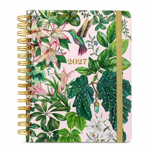 [538358] AGENDA DIARIA FLORAL 2027 16.5 X 22CM ( 1414241 )