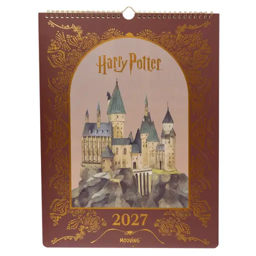 [538374] CALENDARIO HARRY POTTER 2027 C/ STICKERS 30 X 40CM ( 1419222 )