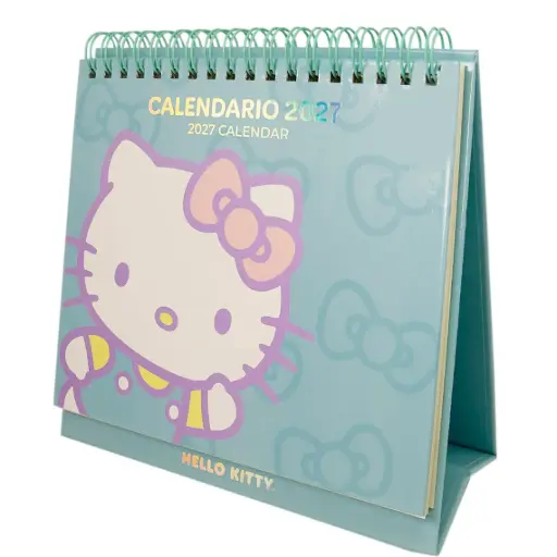 [538384] CALENDARIO ESCRITORIO HELLO KITTY C/ STICKERS 2027 ( 1421165 )