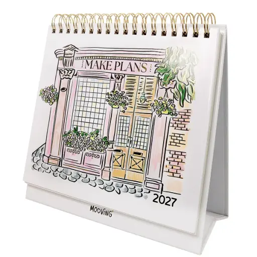 [538388] CALENDARIO ESCRITORIO TRAVEL 2027 16 X 16CM ( 1421105 )