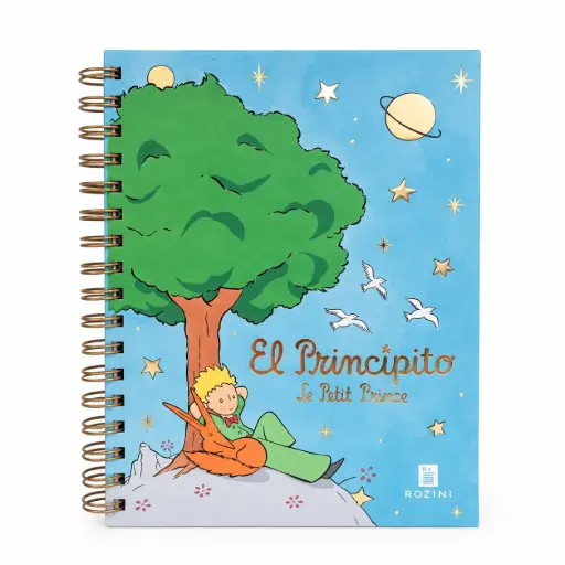 [538438] CUADERNO EL PRINCIPITO CORAZON 16 X 21CM T/ SEMIRRIGIDA ( 444 )