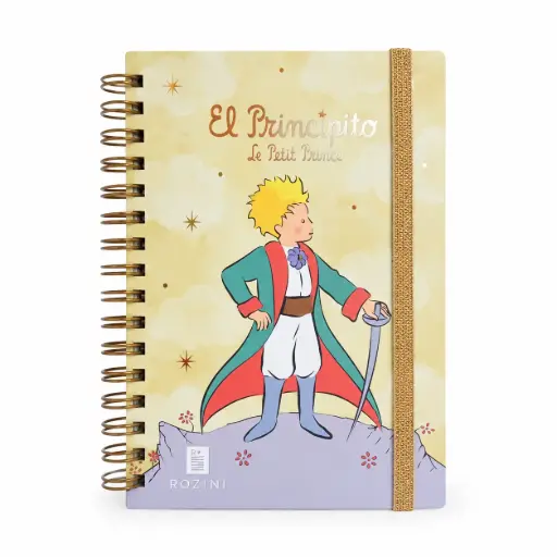 [538439] LIBRETA EL PRINCIPITO ANDANZAS 10 X 15CM T/ DURA ( 446 )