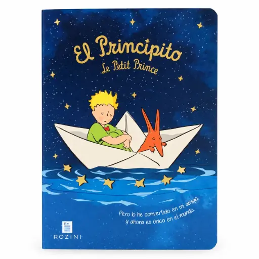 [538441] LIBRETA EL PRINCIPITO PUREZA 10 X 15CM T/ FLEXIBLE ( 448 )