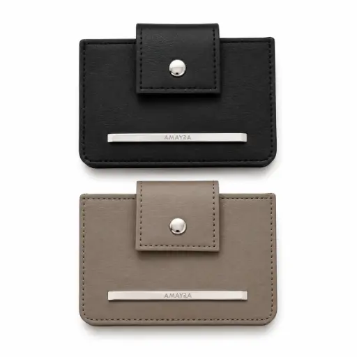 [538537] TARJETERO AMAYRA C/ BOTON 8CM X 13CM ( 67.3500048 )