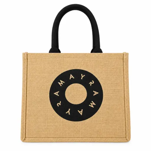[538571] BOLSO PLAYERO BEIGE C/ NEGRO AMAYRA ( 67.47000015 )