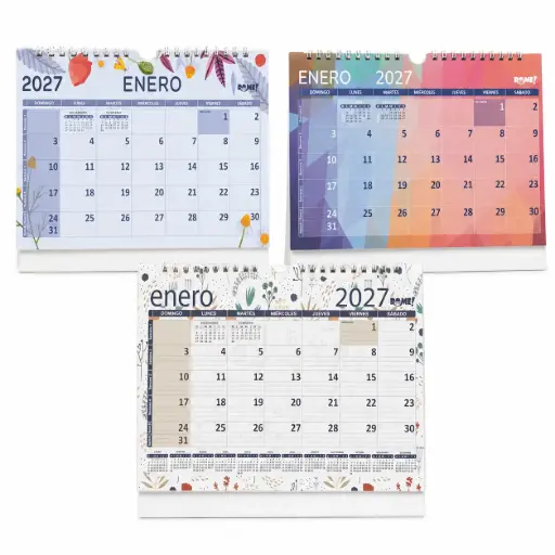 [538630] CALENDARIO ROME 2027 FANTASIA 1/2 OFICIO CARPITA ( 4905/1 )