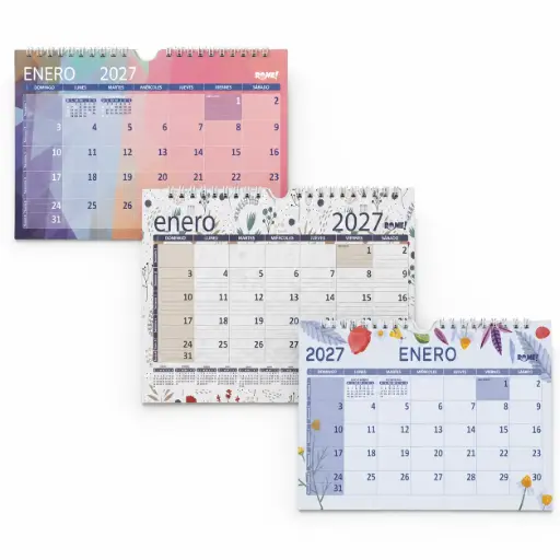 [538631] CALENDARIO ROME 2027 FANTASIA APAISADO 1/2 OFICIO ( 4905 )