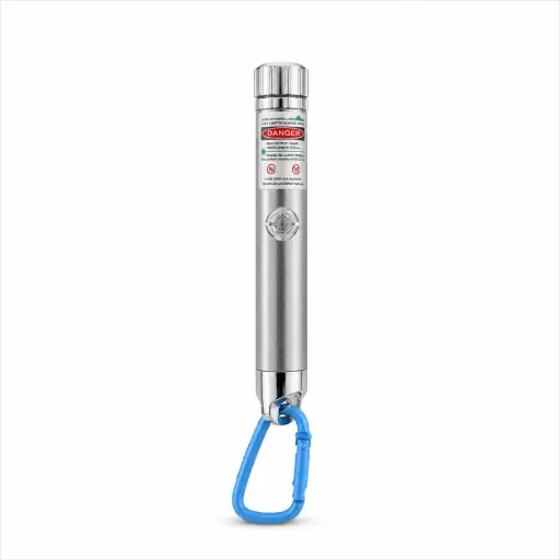 [538663] PUNTERO LASER C/ MOSQUETON ( SN-Y408G )