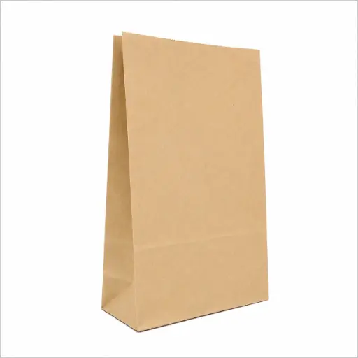 [538733] BOLSA DE PAPEL MADERA 14 X 8 X 26CM ( 44420039 / TOL0002 )