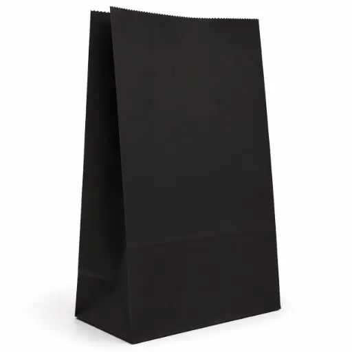 [538734] BOLSA DE PAPEL NEGRO 14 X 8 X 26CM ( 44420037 / TOL0003 )