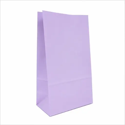 [538736] BOLSA DE PAPEL PASTEL LILA 14 X 8 X 26CM ( 44420036 / TOL0011 )