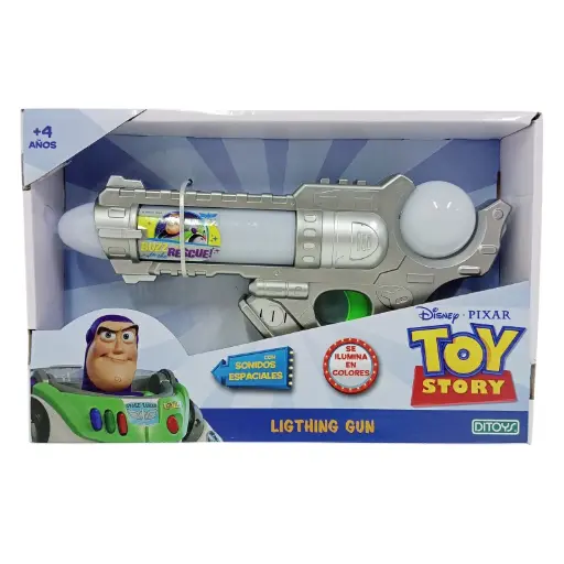 [538809] PISTOLA TOY STORY C/ LUZ Y SONIDO DITOYS E/ CJ ( 2564 )