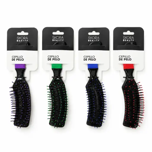 [538841] CEPILLO P/ CABELLO ERGONOMICO SKORA 20CM E/ CT ( 38995 / XIM1376-01 )