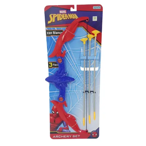 [538853] ARCO Y FLECHA SPIDERMAN C/ BLANCO DITOYS E/ CT ( 2578 )