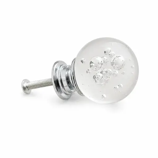 [538900] TIRADOR DE VIDRIO P/ CAJONES 3CM ( 12222 )