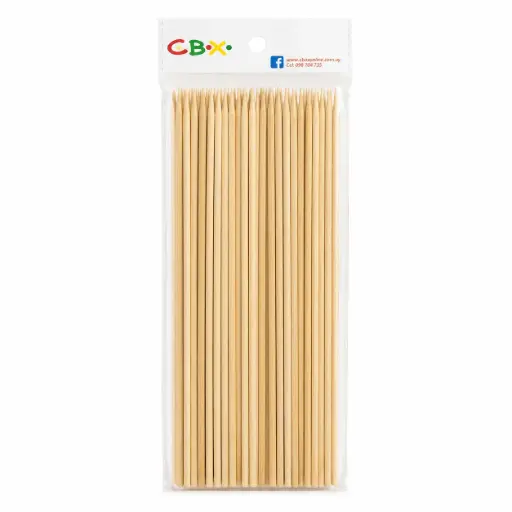 [539094] PALITOS P/ BROCHETTE BAMBU CBX X90 20CM E/ BO ( 20 )