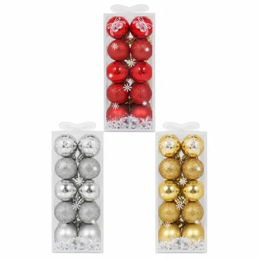 [539192] BOLA NAVIDEÑA 4CM X20 E/ CJ ( NS256336 )