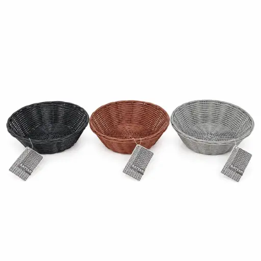[539404] CESTA REDONDA RATAN 22 X 6CM ( ZY3023-2 )