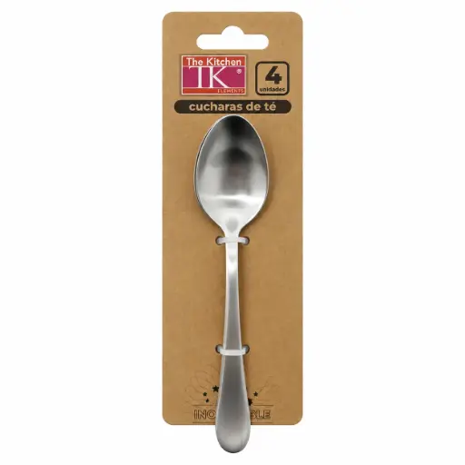 [539420] CUCHARA METALICA TE X4 E/ CT ( QD3447TS )