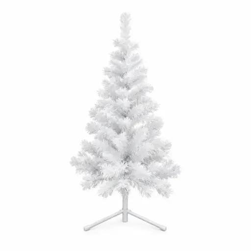 [540317] ARBOL NAVIDEÑO CANADIENSE BLANCO C/ PIE METAL 1.20MTS ( 81844 )