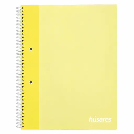 [540380] CUADERNO A4 HUSARES PASTEL C/ ESPIRAL CUADRICULADO ( 6285 )