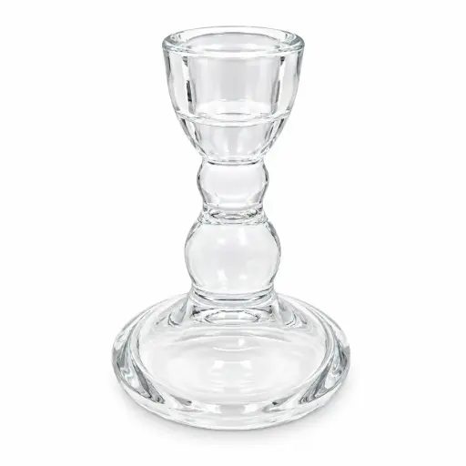 [540387] CANDELABRO PORTAVELA DE VIDRIO 9CM ( G120-5150 )