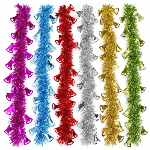 [540582] BOA FINA METALIZADA C/ CAMPANAS 5CM 2MTS E/ CT ( NS229629 )