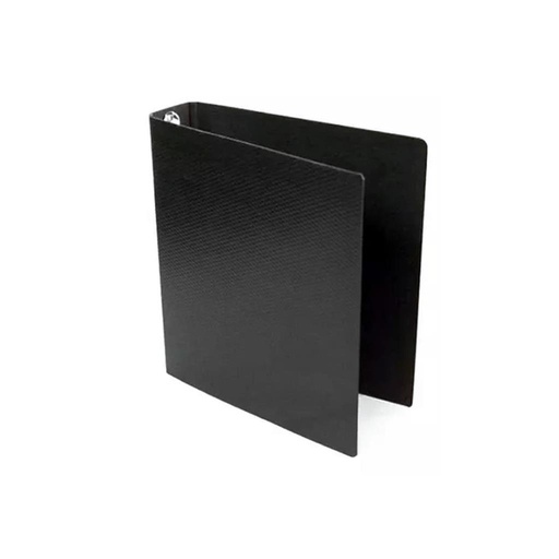 [101980] CARPETA N°3 FIBRA NEGRA