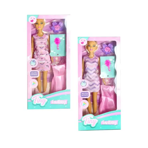 [102167] MUÑECA TINY FANTASIA C/ VESTIDO Y ACCESORIOS e/Cj ( 53390 )