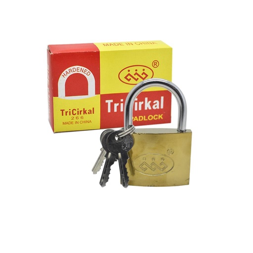 [105456] CANDADO 63MM E/ CJ ( 266 ).