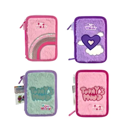 [112617] CARTUCHERA FUN WORLD FW 3 PISOS e/Bo ( 202156 )