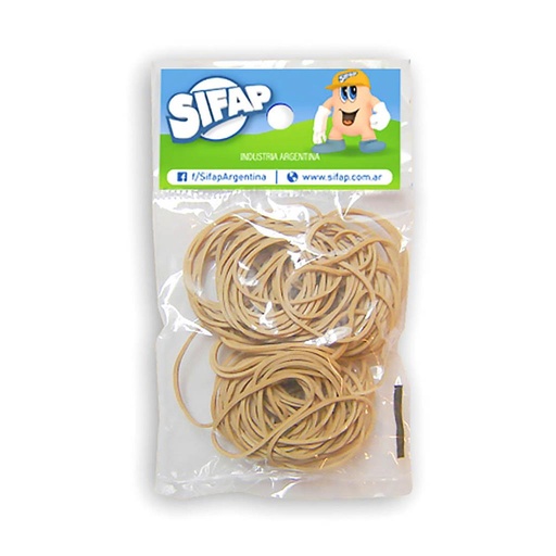 [112793] BANDAS ELASTICAS SIFAP x50gr e/Bo