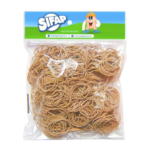 [112870] BANDAS ELASTICAS SIFAP X 500GRS E/ BO