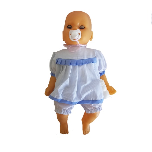 [114718] BEBE C/ CHUPETE YOLY-BELL E/BO ( 209 )