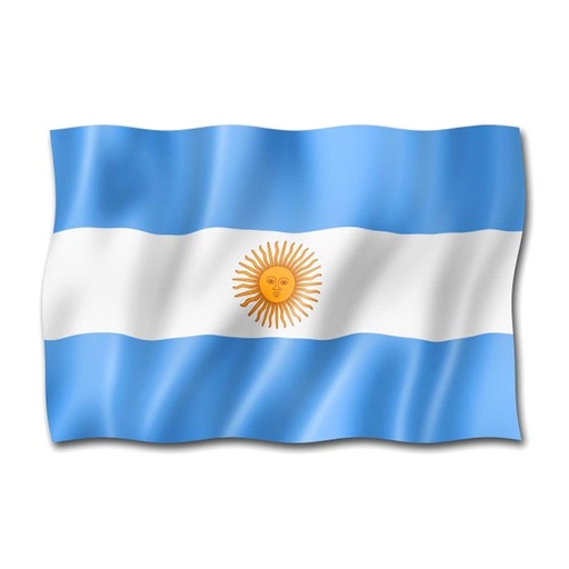 [117072] BANDERA ARGENTINA 1,20CM X 90CM ( YB212004 / YB212005 )