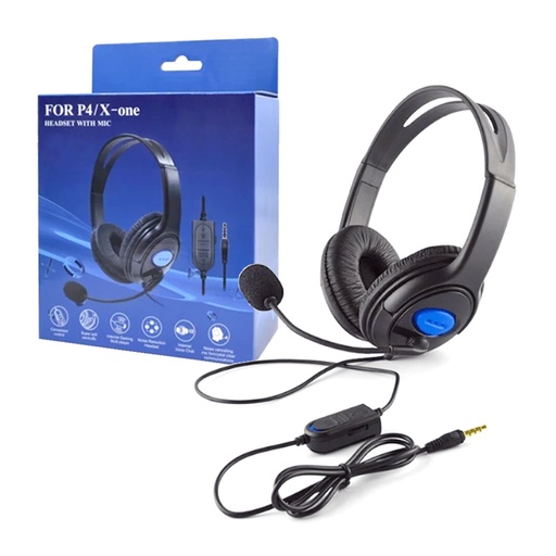 [117699] AURICULAR GAMER C/ MICROFONO E/BL - CJ ( SEZ-MP408A )