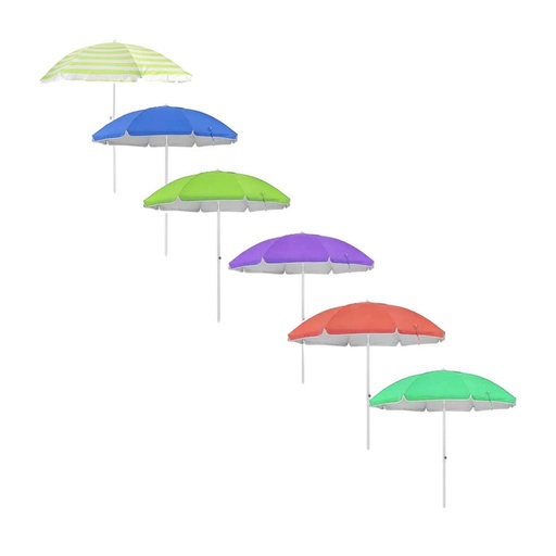 [117853] *SOMBRILLA RECLINABLE ALUMINIZADA 2MTS ( GL200SN-28)