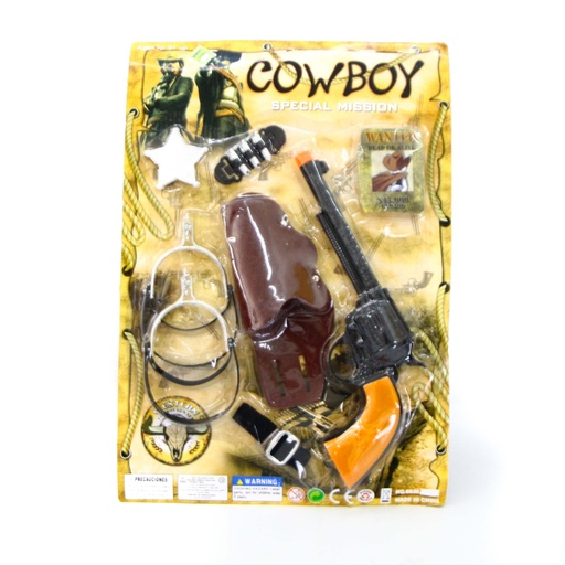 [126191] SET DE COWBOY X8 E/ BL ( 6830-B )