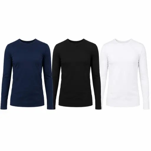 [131889] REMERA TERMICA MANGA LARGA P/ HOMBRE T. S/M - L/XL E/ BO ( RH-14 )