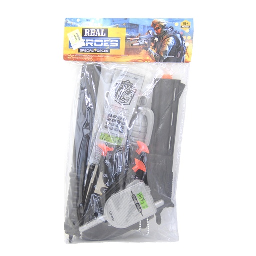 [132516] SET DE POLICIA C/ ACCESORIOS X7 E/ BO ( 88479 )