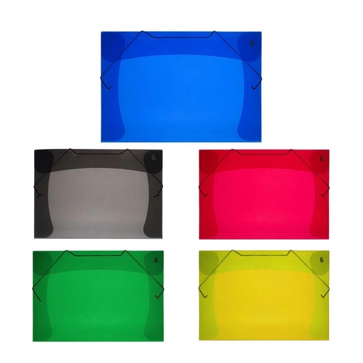 [136377] CARPETA RIDEO OFICIO 3 SOLAPAS C/ ELASTICO ( 0163 )