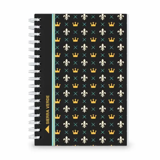 [136630] LIBRETA C/ ESPIRAL SIERRA VERDE N°40 X 40HJS RAYADA ( 40.40 )