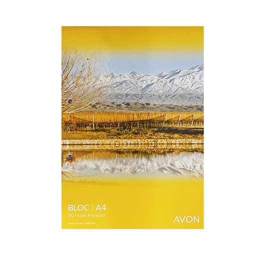 [137741] &BLOCK AVON A4 x 80HJS RAYAD ( 6352 )