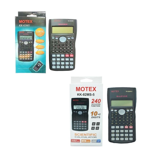 [138302] CALCULADORA CIENTIFICA MOTEX 240 FUNCIONES E/ CJ ( KK-82MS-5 )