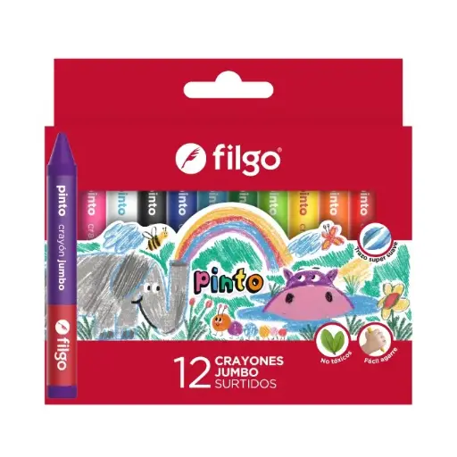 [139809] CRAYON FILGO JUMBO X12 E/ CJ ( WXCJ-E12-SUR )