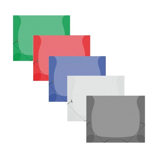 [140051] CARPETA RIDEO N°6 3 SOLAPAS C/ ELASTICO ( 0164 )