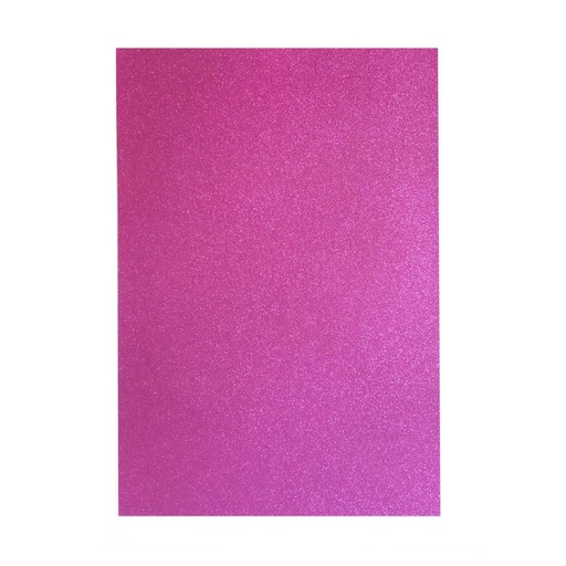 [140821] GOMA EVA GLITTER FUCSIA 40 X 60CM