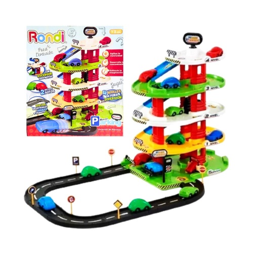 [141712] *ESTACION DE SERVICIO RONDI 4 NIVELES C/ 2 AUTOS E/CJ (7002)