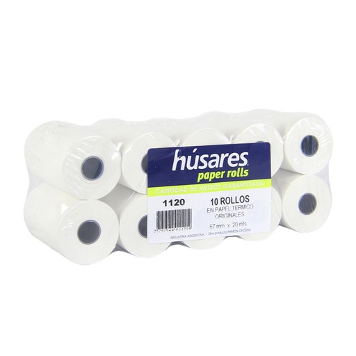 [143494] ROLLO DE PAPEL TERMICO 57mm x 20mts ( 1120 )