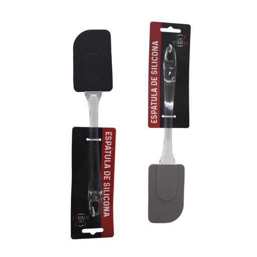 [144198] ESPATULA DE SILICONA MANGO PLASTICO 25cm e/Ct ( 5295 )